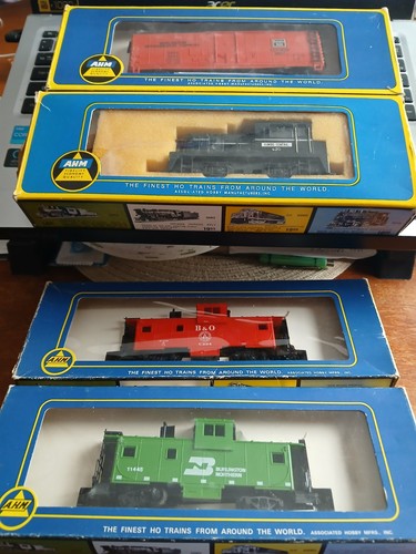 Ahm vintage train car lotto - ahm, ho